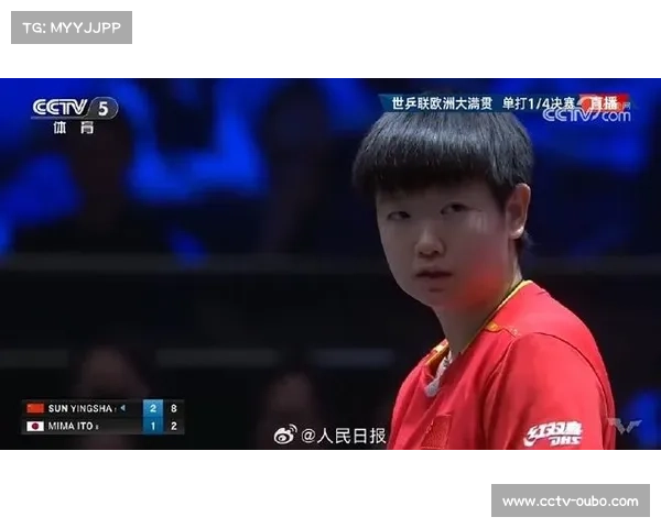 孙颖莎4-1伊藤美诚晋级瑞典站四强 实现对其11连胜纪录 孙颖莎4-1伊藤美诚晋级瑞典站四强 实现对其11连胜纪录